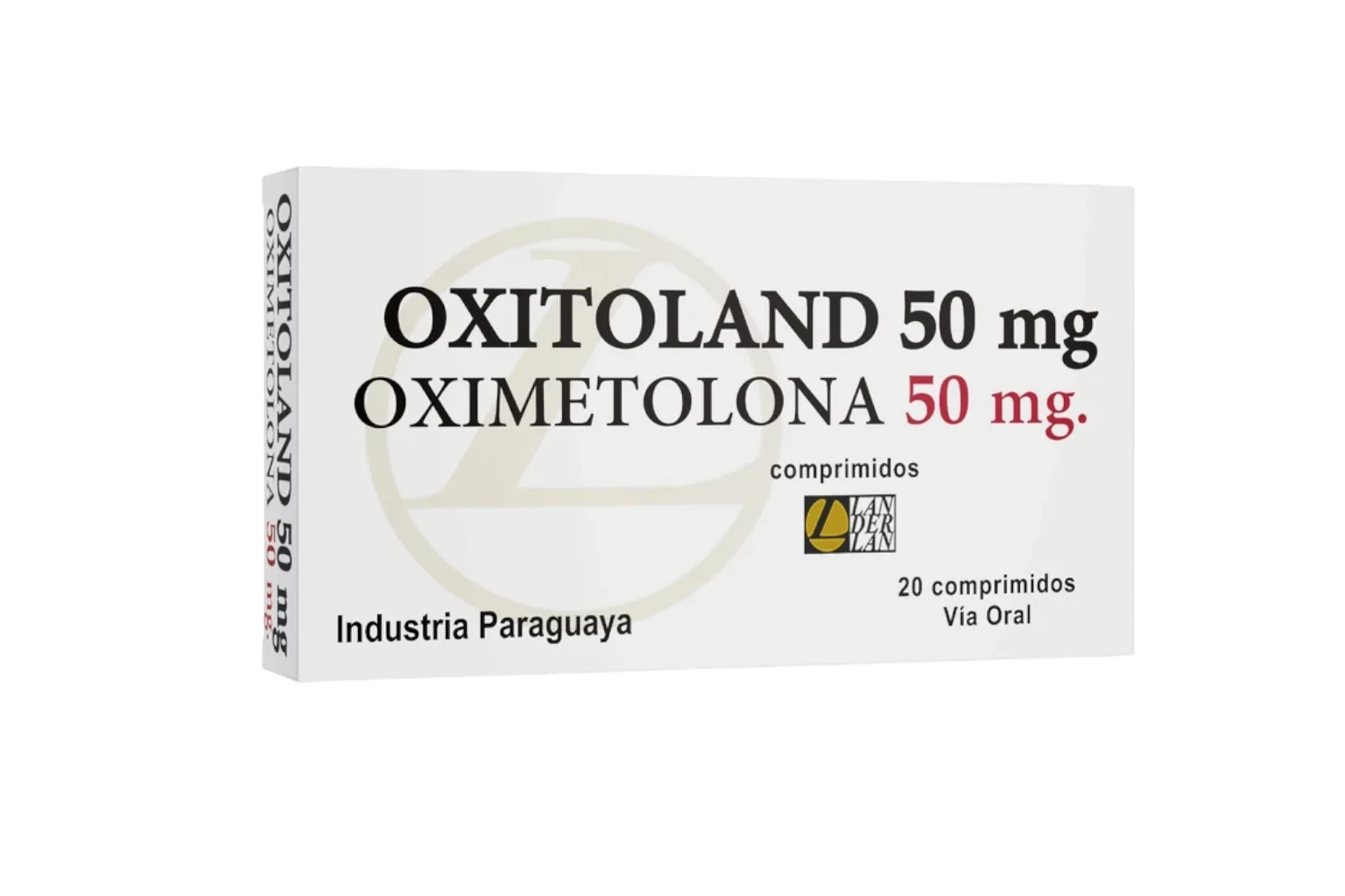 OXITOLAND 50 mg - Oximetolona 50 mg | Masa Muscular, Fuerza Excepcional y Rendimiento de Alto Nivel