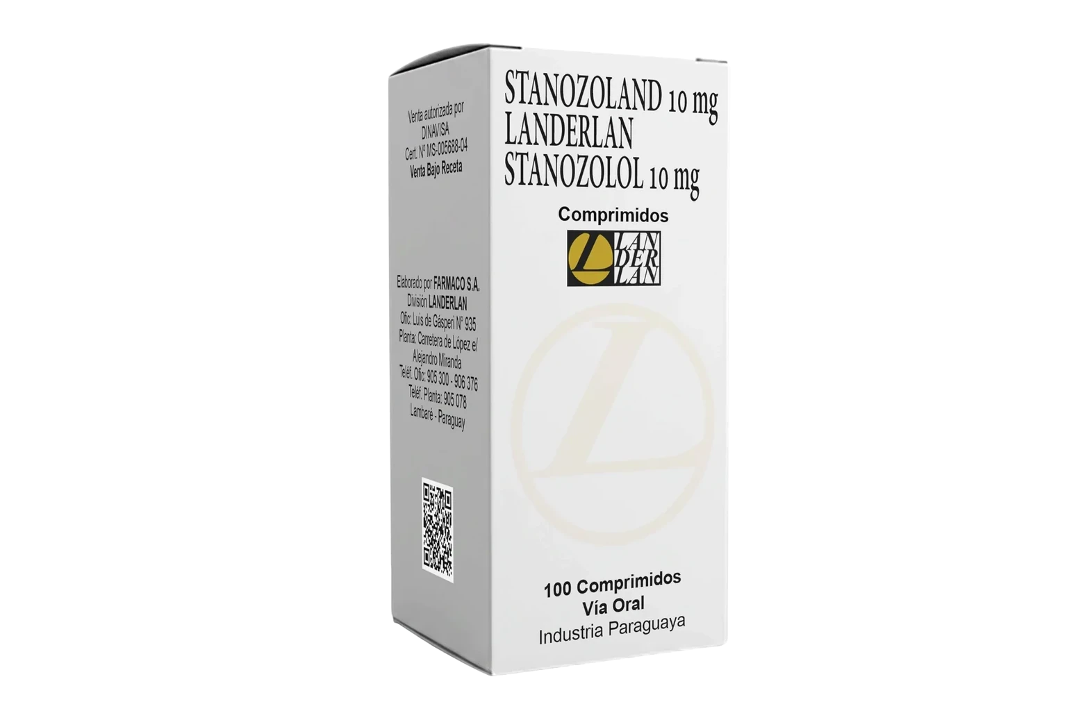 STANOZOLAND 10 mg - Estanozolol 10 mg | Definición Extrema, Vascularidad y Rendimiento Sin Retención