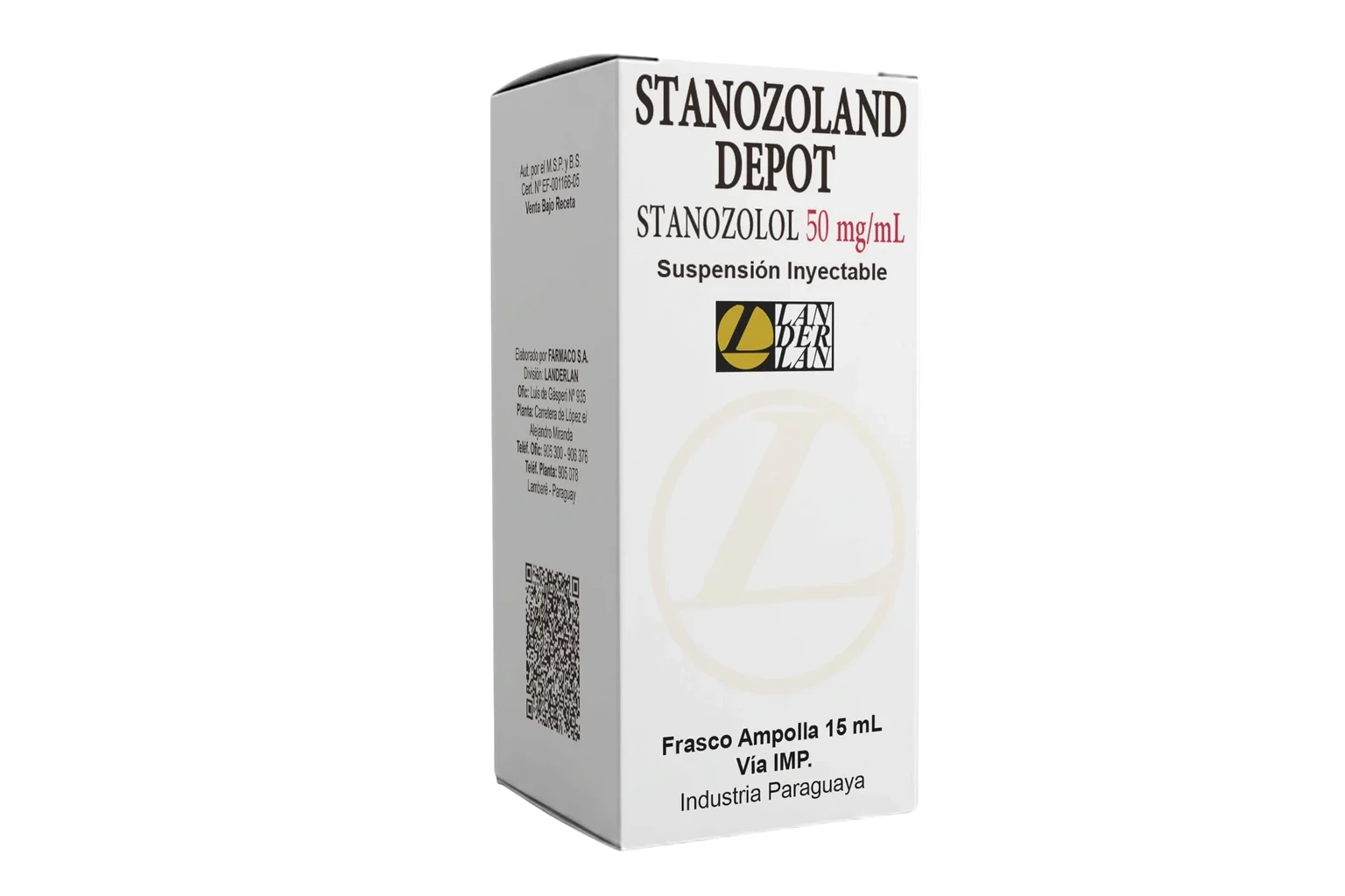 Stanozoland Depot 50 mg | Definición Extrema y Dureza Muscular sin Retención