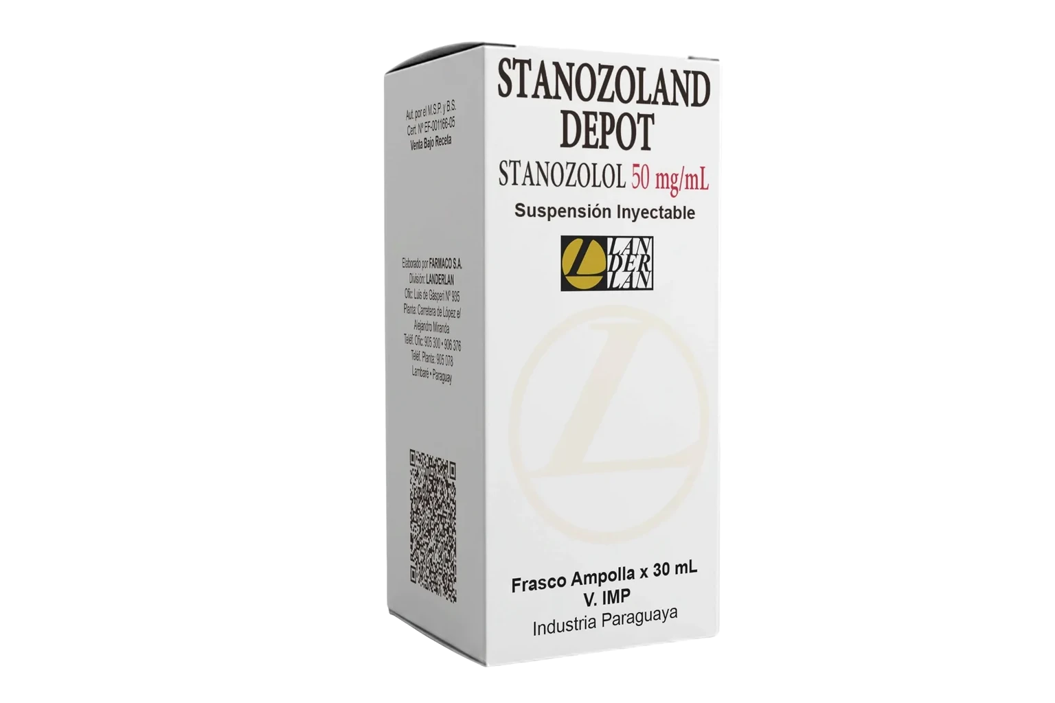Stanozoland Depot - Estanozolol 30ml - 50 mg | Definición Extrema, Vascularidad y Rendimiento