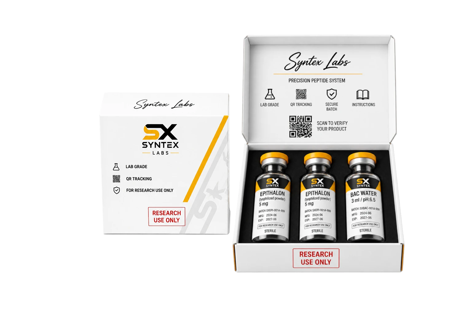 EPITALON · 5 MG | Longevity and Cellular Regeneration