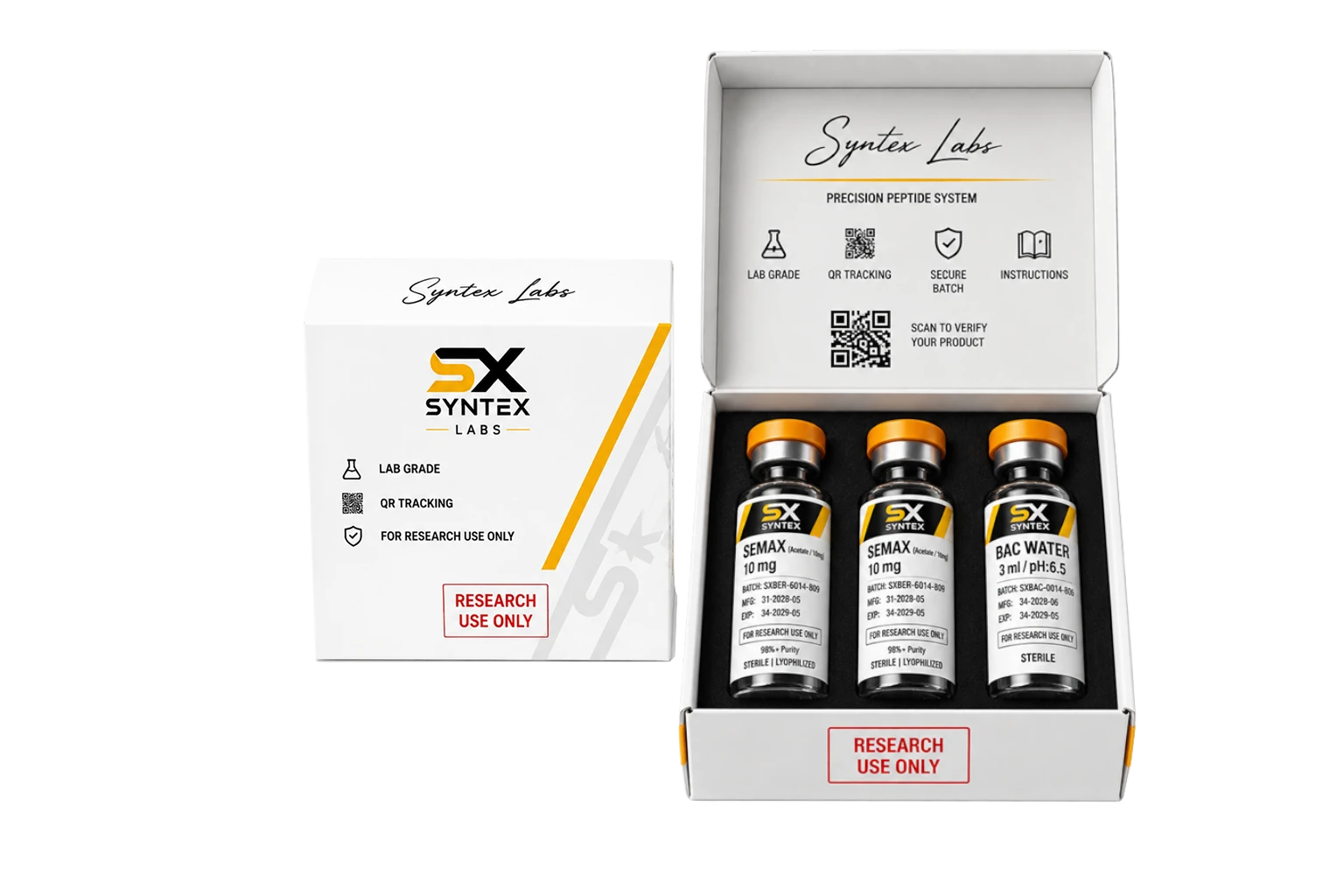 SEMAX · 10 MG | Focus, Memory and Cognitive Performance
