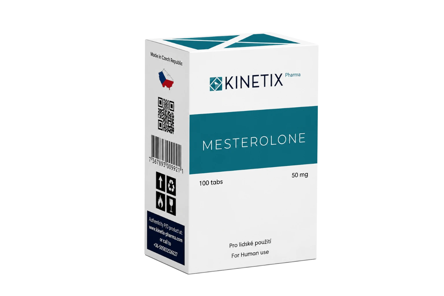MESTEROLONE · 50 MG | DHT Androgen Performance and Vitality