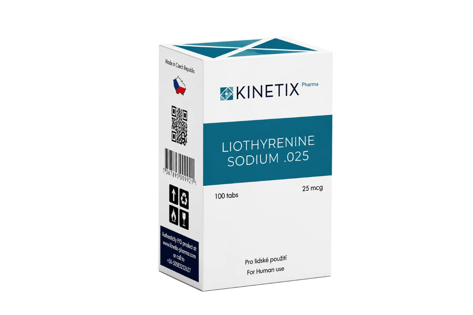 LIOTHYRONINE SODIUM - 25 MCG | Accelerated Metabolism. Maximum Definition.