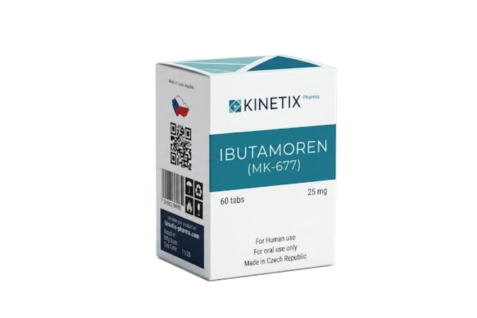 IBUTAMOREN (MK-677) · 25 MG| GH Stimulation. More Mass, Better Recovery.