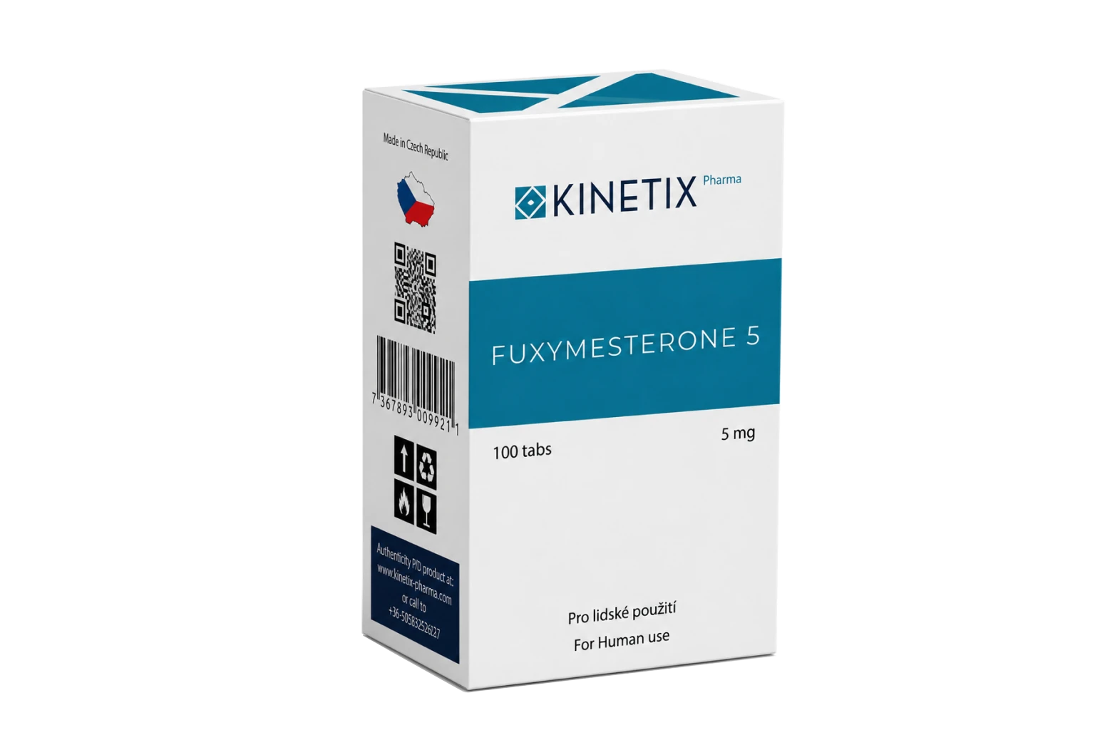 FLUOXYMESTERONE · 5 MG 100 TABLETS | Raw Strength. Controlled Aggression.