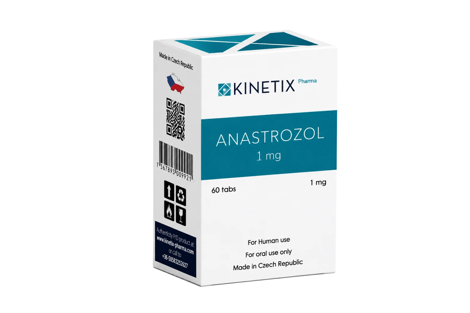 ANASTROZOLE · 1 MG  | Estrogen Control. Defined Physique.