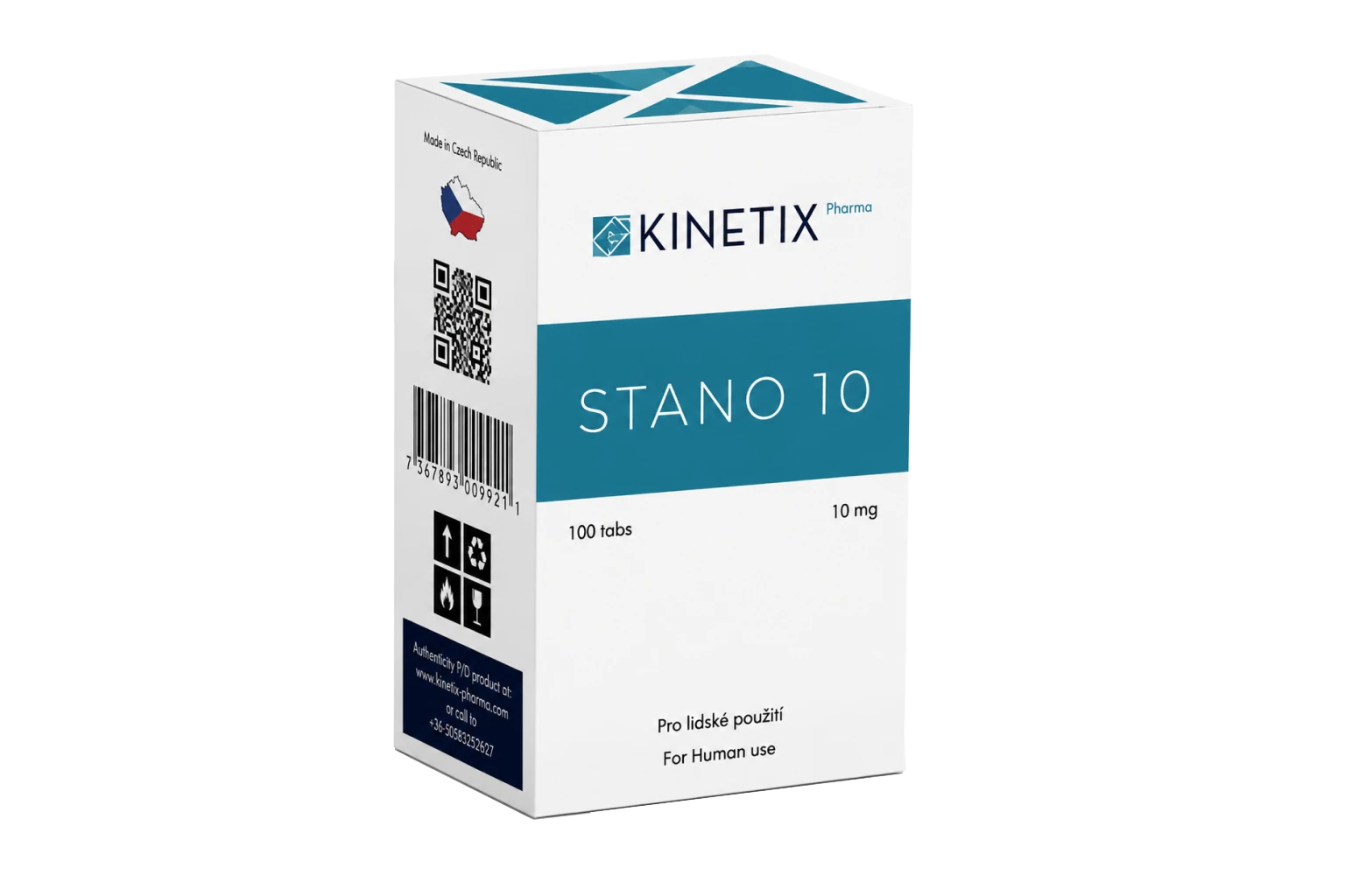 STANOZOLOL · 10 MG · 100 TABLETS | Extreme Definition. Dense Muscle.