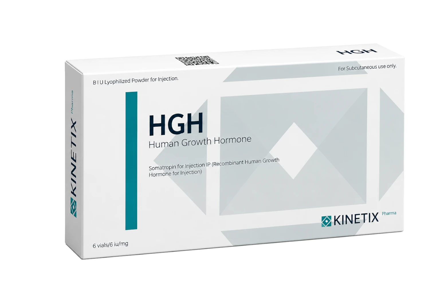 SOMATROPIN (HGH) · 6 VIALS, 6 IU/MG | Growth Hormone and Recovery