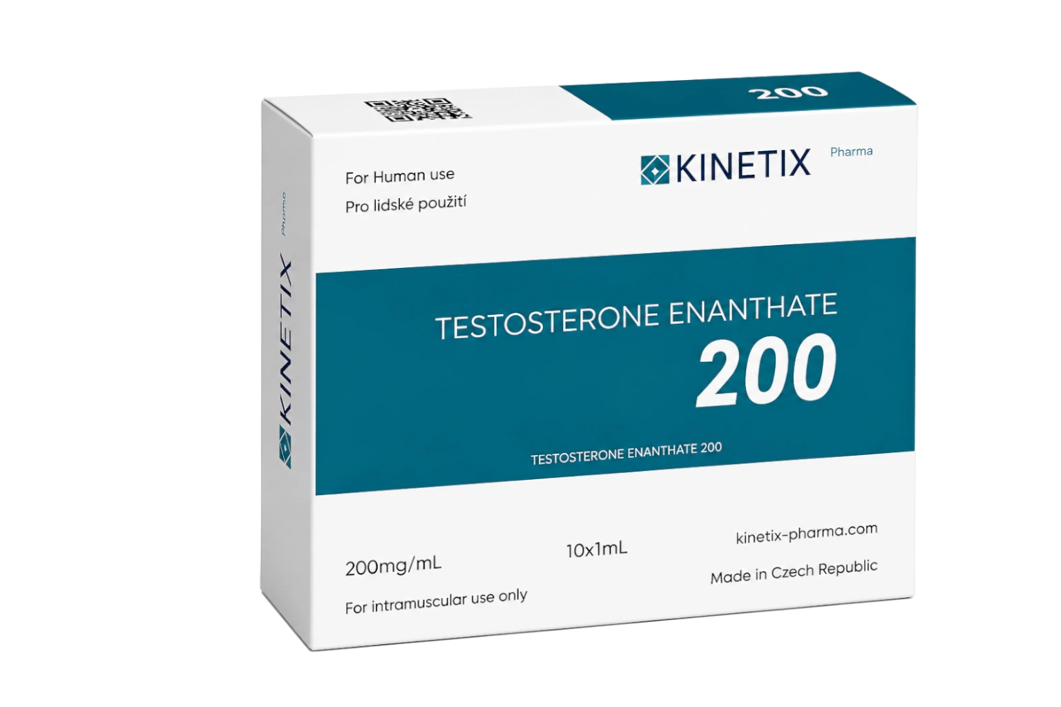 TESTOSTERONE ENANTHATE 200 MG/ML, 10X1 ML | The Ultimate Base for Mass and Performance.