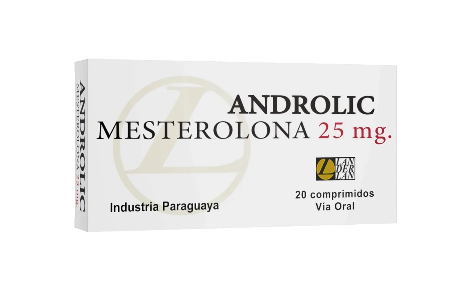 ANDROLIC - Mesterolone 25 mg | Hormonal Balance, Vitality and Muscle Definition